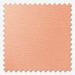 Swatch of peach textured fabric with pinked edges